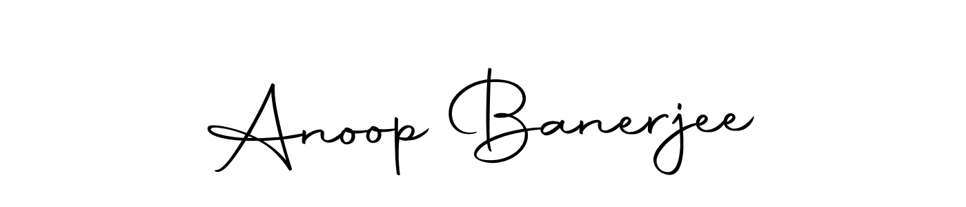 Anoop Banerjee stylish signature style. Best Handwritten Sign (Autography-DOLnW) for my name. Handwritten Signature Collection Ideas for my name Anoop Banerjee. Anoop Banerjee signature style 10 images and pictures png