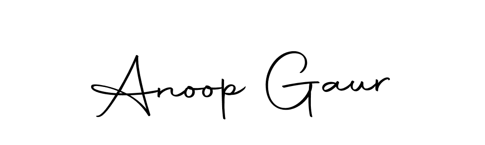 Use a signature maker to create a handwritten signature online. With this signature software, you can design (Autography-DOLnW) your own signature for name Anoop Gaur. Anoop Gaur signature style 10 images and pictures png