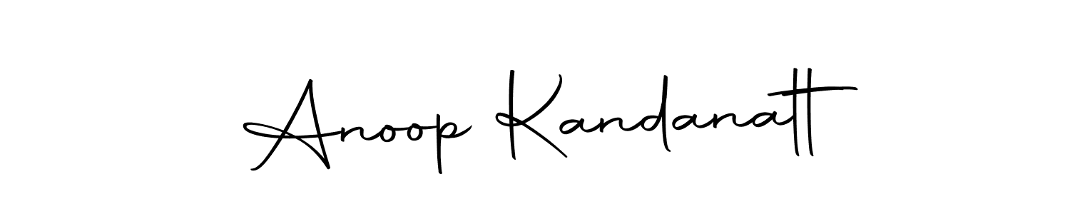 Design your own signature with our free online signature maker. With this signature software, you can create a handwritten (Autography-DOLnW) signature for name Anoop Kandanatt. Anoop Kandanatt signature style 10 images and pictures png
