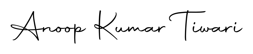 Personalize your online presence with Anoop Kumar Tiwari signature rendered in elegant Autography-DOLnW font. Great for website footers and blogs. Anoop Kumar Tiwari signature style 10 images and pictures png