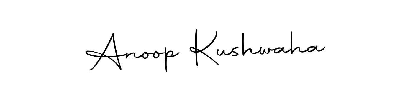 How to make Anoop Kushwaha name signature. Use Autography-DOLnW style for creating short signs online. This is the latest handwritten sign. Anoop Kushwaha signature style 10 images and pictures png