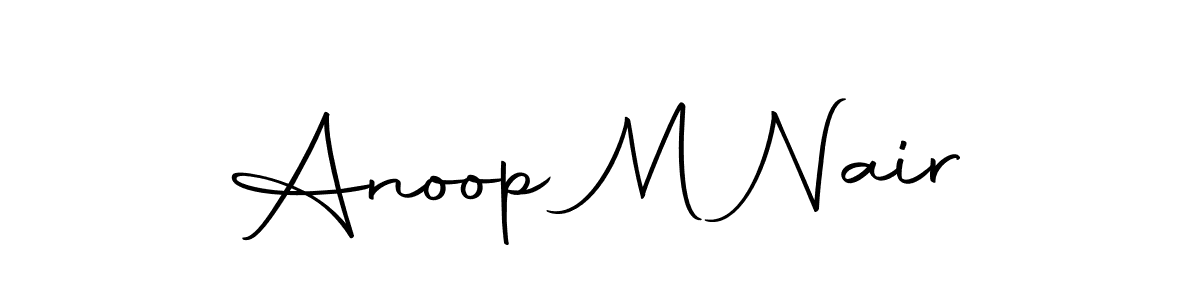 You can use this online signature creator to create a handwritten signature for the name Anoop M Nair. This is the best online autograph maker. Anoop M Nair signature style 10 images and pictures png