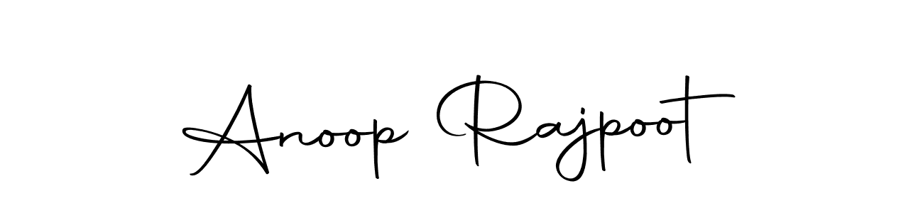 Create a beautiful signature design for name Anoop Rajpoot. With this signature (Autography-DOLnW) fonts, you can make a handwritten signature for free. Anoop Rajpoot signature style 10 images and pictures png