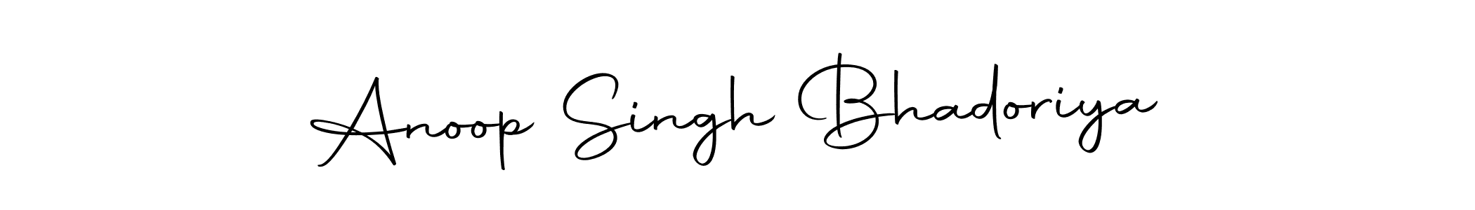 Design your own signature with our free online signature maker. With this signature software, you can create a handwritten (Autography-DOLnW) signature for name Anoop Singh Bhadoriya. Anoop Singh Bhadoriya signature style 10 images and pictures png