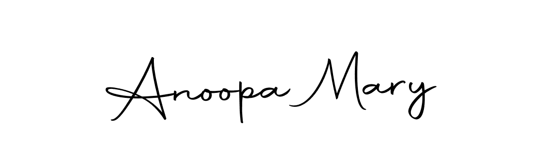 Anoopa Mary stylish signature style. Best Handwritten Sign (Autography-DOLnW) for my name. Handwritten Signature Collection Ideas for my name Anoopa Mary. Anoopa Mary signature style 10 images and pictures png