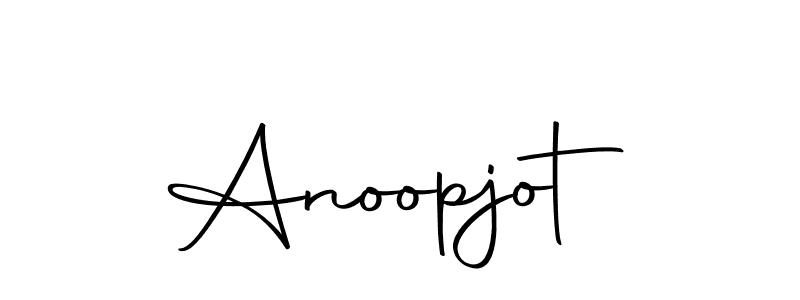 Make a beautiful signature design for name Anoopjot. Use this online signature maker to create a handwritten signature for free. Anoopjot signature style 10 images and pictures png