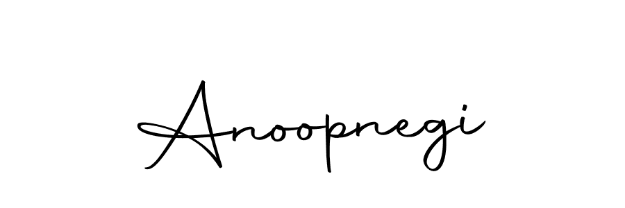 Make a beautiful signature design for name Anoopnegi. With this signature (Autography-DOLnW) style, you can create a handwritten signature for free. Anoopnegi signature style 10 images and pictures png