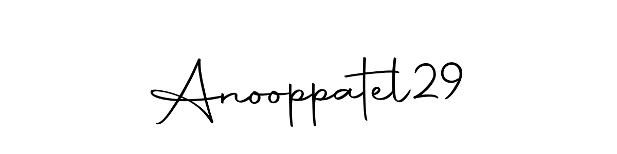 This is the best signature style for the Anooppatel29 name. Also you like these signature font (Autography-DOLnW). Mix name signature. Anooppatel29 signature style 10 images and pictures png