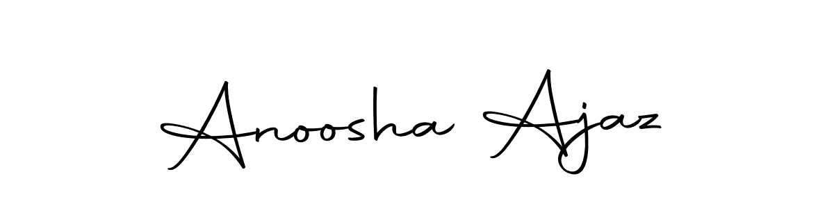 How to Draw Anoosha Ajaz signature style? Autography-DOLnW is a latest design signature styles for name Anoosha Ajaz. Anoosha Ajaz signature style 10 images and pictures png