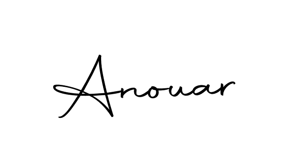 Anouar stylish signature style. Best Handwritten Sign (Autography-DOLnW) for my name. Handwritten Signature Collection Ideas for my name Anouar. Anouar signature style 10 images and pictures png