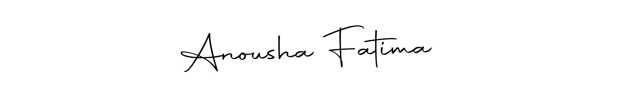 if you are searching for the best signature style for your name Anousha Fatima ❤️. so please give up your signature search. here we have designed multiple signature styles  using Autography-DOLnW. Anousha Fatima ❤️ signature style 10 images and pictures png