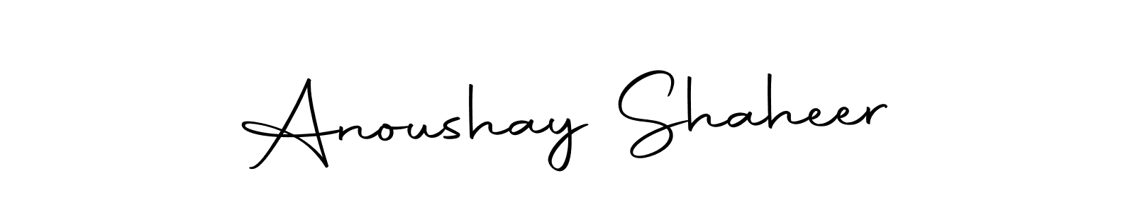 Anoushay Shaheer stylish signature style. Best Handwritten Sign (Autography-DOLnW) for my name. Handwritten Signature Collection Ideas for my name Anoushay Shaheer. Anoushay Shaheer signature style 10 images and pictures png