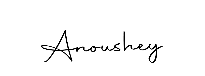 Make a beautiful signature design for name Anoushey. Use this online signature maker to create a handwritten signature for free. Anoushey signature style 10 images and pictures png