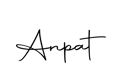 Use a signature maker to create a handwritten signature online. With this signature software, you can design (Autography-DOLnW) your own signature for name Anpat. Anpat signature style 10 images and pictures png