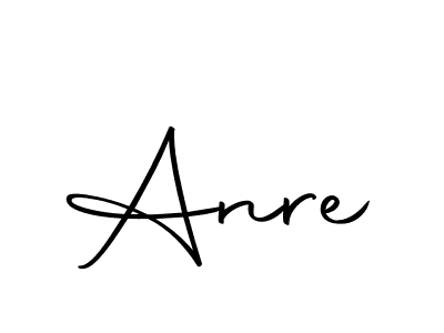 You should practise on your own different ways (Autography-DOLnW) to write your name (Anre) in signature. don't let someone else do it for you. Anre signature style 10 images and pictures png