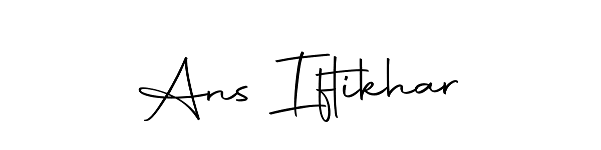 Also You can easily find your signature by using the search form. We will create Ans Iftikhar name handwritten signature images for you free of cost using Autography-DOLnW sign style. Ans Iftikhar signature style 10 images and pictures png