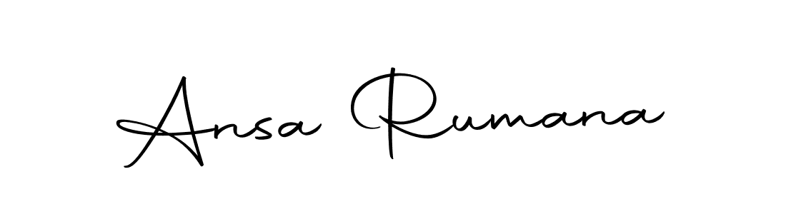 Ansa Rumana stylish signature style. Best Handwritten Sign (Autography-DOLnW) for my name. Handwritten Signature Collection Ideas for my name Ansa Rumana. Ansa Rumana signature style 10 images and pictures png