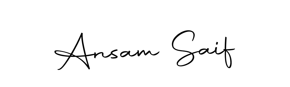Autography-DOLnW is a professional signature style that is perfect for those who want to add a touch of class to their signature. It is also a great choice for those who want to make their signature more unique. Get Ansam Saif name to fancy signature for free. Ansam Saif signature style 10 images and pictures png