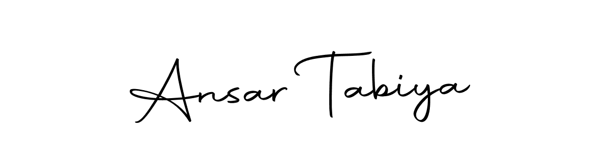Make a short Ansar Tabiya signature style. Manage your documents anywhere anytime using Autography-DOLnW. Create and add eSignatures, submit forms, share and send files easily. Ansar Tabiya signature style 10 images and pictures png