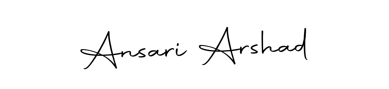 You can use this online signature creator to create a handwritten signature for the name Ansari Arshad. This is the best online autograph maker. Ansari Arshad signature style 10 images and pictures png