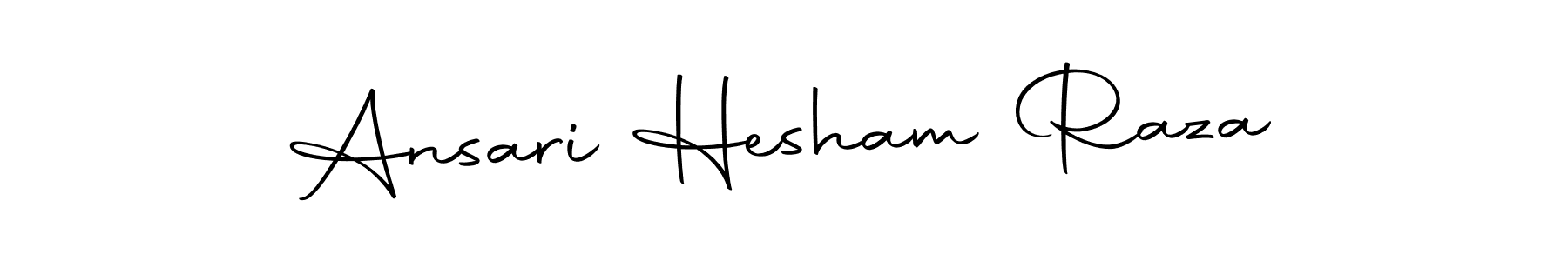 Also we have Ansari Hesham Raza name is the best signature style. Create professional handwritten signature collection using Autography-DOLnW autograph style. Ansari Hesham Raza signature style 10 images and pictures png