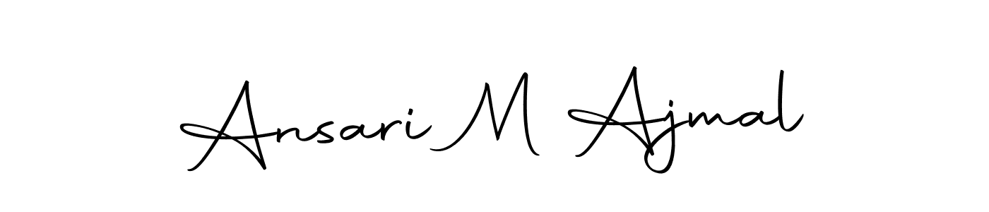 How to Draw Ansari M Ajmal signature style? Autography-DOLnW is a latest design signature styles for name Ansari M Ajmal. Ansari M Ajmal signature style 10 images and pictures png
