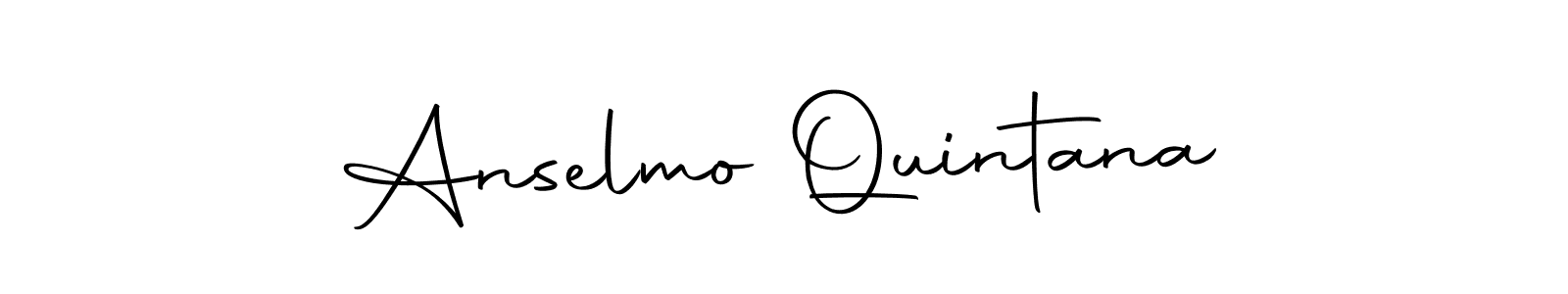Make a short Anselmo Quintana signature style. Manage your documents anywhere anytime using Autography-DOLnW. Create and add eSignatures, submit forms, share and send files easily. Anselmo Quintana signature style 10 images and pictures png