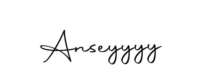 It looks lik you need a new signature style for name Anseyyyy. Design unique handwritten (Autography-DOLnW) signature with our free signature maker in just a few clicks. Anseyyyy signature style 10 images and pictures png