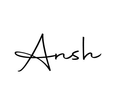 Here are the top 10 professional signature styles for the name Ansh. These are the best autograph styles you can use for your name. Ansh signature style 10 images and pictures png