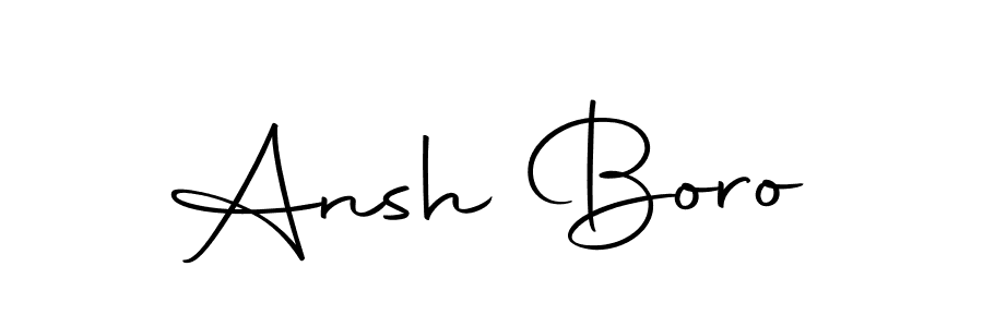 Here are the top 10 professional signature styles for the name Ansh Boro. These are the best autograph styles you can use for your name. Ansh Boro signature style 10 images and pictures png