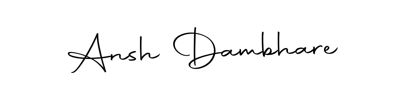 Autography-DOLnW is a professional signature style that is perfect for those who want to add a touch of class to their signature. It is also a great choice for those who want to make their signature more unique. Get Ansh Dambhare name to fancy signature for free. Ansh Dambhare signature style 10 images and pictures png