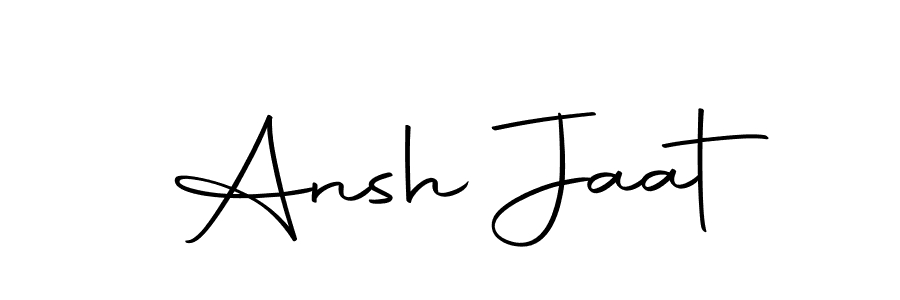 The best way (Autography-DOLnW) to make a short signature is to pick only two or three words in your name. The name Ansh Jaat include a total of six letters. For converting this name. Ansh Jaat signature style 10 images and pictures png