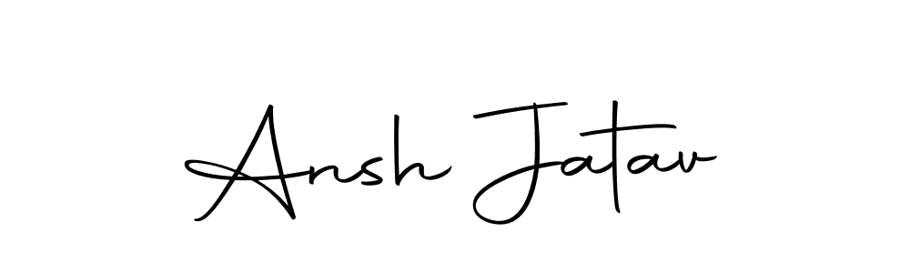 You can use this online signature creator to create a handwritten signature for the name Ansh Jatav. This is the best online autograph maker. Ansh Jatav signature style 10 images and pictures png