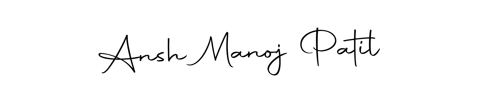 Here are the top 10 professional signature styles for the name Ansh Manoj Patil. These are the best autograph styles you can use for your name. Ansh Manoj Patil signature style 10 images and pictures png