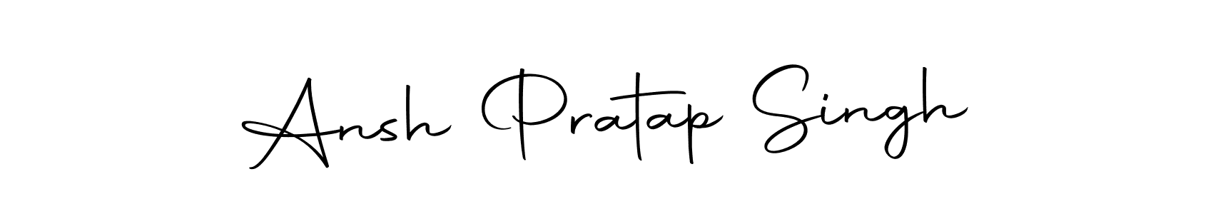 How to make Ansh Pratap Singh name signature. Use Autography-DOLnW style for creating short signs online. This is the latest handwritten sign. Ansh Pratap Singh signature style 10 images and pictures png