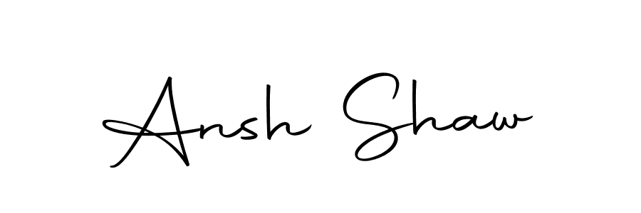 You can use this online signature creator to create a handwritten signature for the name Ansh Shaw. This is the best online autograph maker. Ansh Shaw signature style 10 images and pictures png