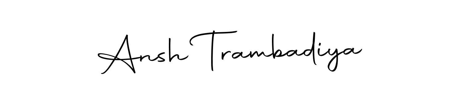 Ansh Trambadiya stylish signature style. Best Handwritten Sign (Autography-DOLnW) for my name. Handwritten Signature Collection Ideas for my name Ansh Trambadiya. Ansh Trambadiya signature style 10 images and pictures png