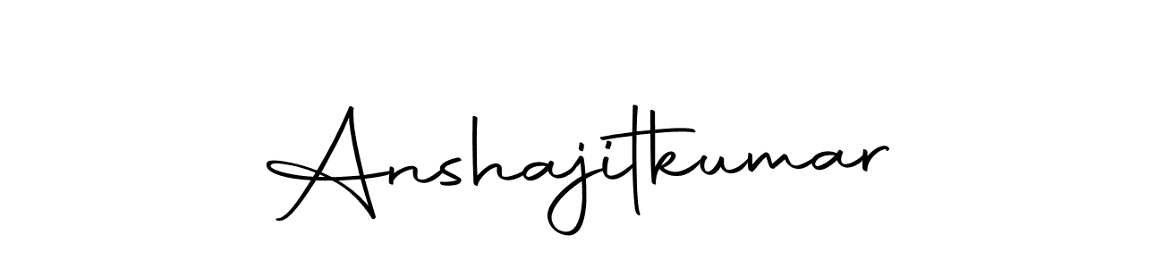 How to Draw Anshajitkumar signature style? Autography-DOLnW is a latest design signature styles for name Anshajitkumar. Anshajitkumar signature style 10 images and pictures png