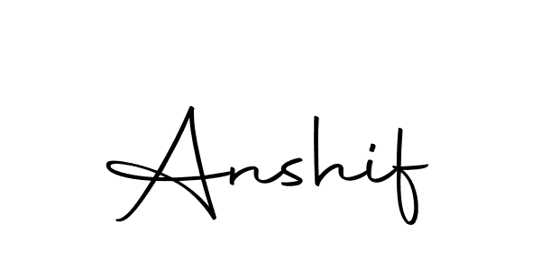 Make a beautiful signature design for name Anshif. With this signature (Autography-DOLnW) style, you can create a handwritten signature for free. Anshif signature style 10 images and pictures png