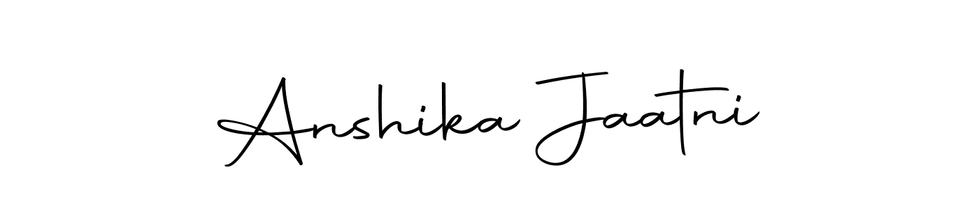 Similarly Autography-DOLnW is the best handwritten signature design. Signature creator online .You can use it as an online autograph creator for name Anshika Jaatni. Anshika Jaatni signature style 10 images and pictures png