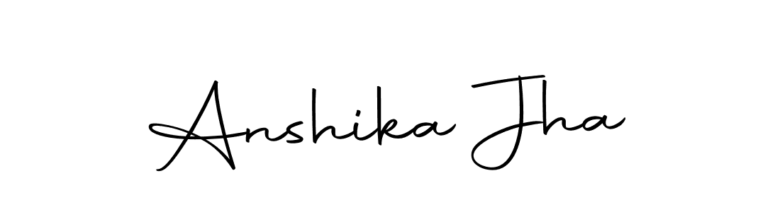 It looks lik you need a new signature style for name Anshika Jha. Design unique handwritten (Autography-DOLnW) signature with our free signature maker in just a few clicks. Anshika Jha signature style 10 images and pictures png