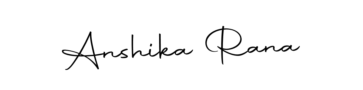 How to make Anshika Rana signature? Autography-DOLnW is a professional autograph style. Create handwritten signature for Anshika Rana name. Anshika Rana signature style 10 images and pictures png
