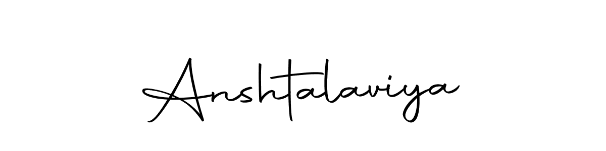 Make a beautiful signature design for name Anshtalaviya. With this signature (Autography-DOLnW) style, you can create a handwritten signature for free. Anshtalaviya signature style 10 images and pictures png