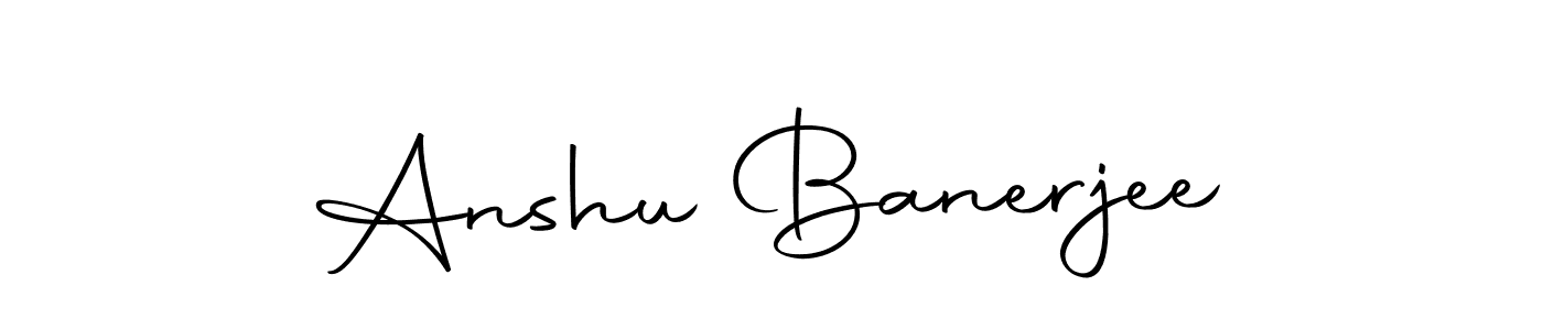 Best and Professional Signature Style for Anshu Banerjee. Autography-DOLnW Best Signature Style Collection. Anshu Banerjee signature style 10 images and pictures png