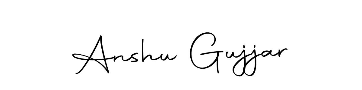 It looks lik you need a new signature style for name Anshu Gujjar. Design unique handwritten (Autography-DOLnW) signature with our free signature maker in just a few clicks. Anshu Gujjar signature style 10 images and pictures png