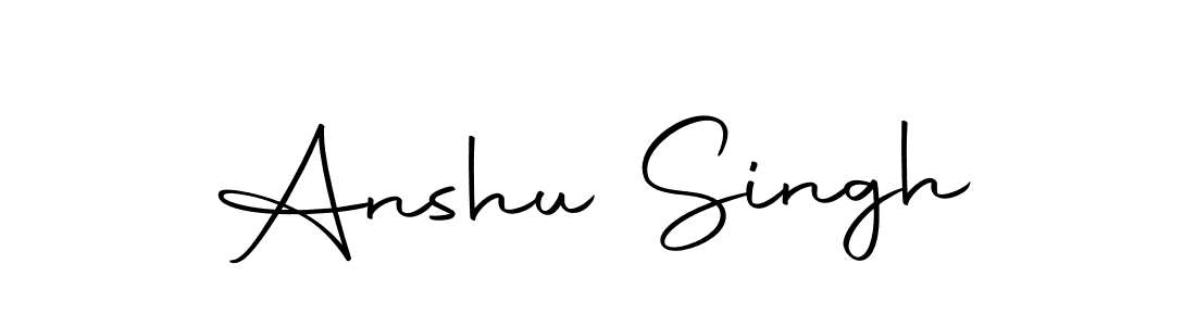 It looks lik you need a new signature style for name Anshu Singh. Design unique handwritten (Autography-DOLnW) signature with our free signature maker in just a few clicks. Anshu Singh signature style 10 images and pictures png