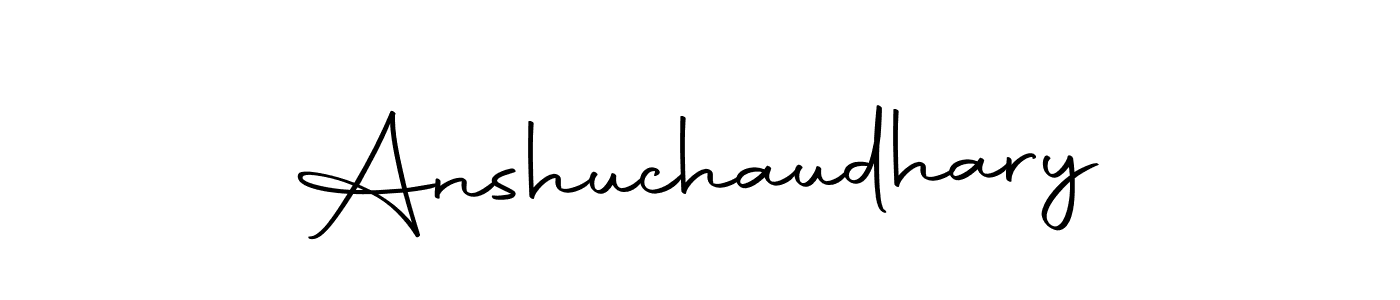 Similarly Autography-DOLnW is the best handwritten signature design. Signature creator online .You can use it as an online autograph creator for name Anshuchaudhary. Anshuchaudhary signature style 10 images and pictures png