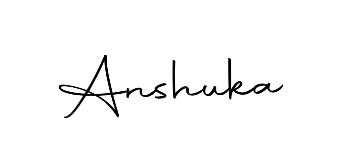 The best way (Autography-DOLnW) to make a short signature is to pick only two or three words in your name. The name Anshuka include a total of six letters. For converting this name. Anshuka signature style 10 images and pictures png