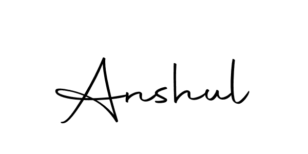 Make a beautiful signature design for name Anshul. With this signature (Autography-DOLnW) style, you can create a handwritten signature for free. Anshul signature style 10 images and pictures png