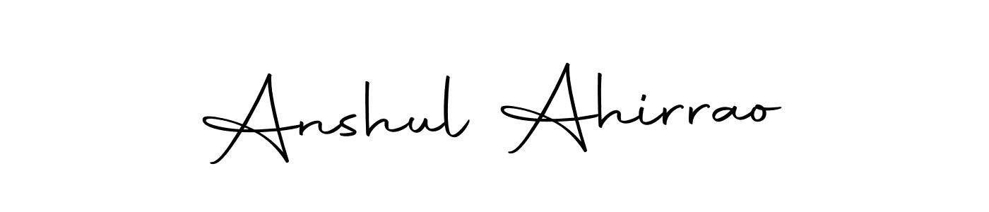 Also You can easily find your signature by using the search form. We will create Anshul Ahirrao name handwritten signature images for you free of cost using Autography-DOLnW sign style. Anshul Ahirrao signature style 10 images and pictures png